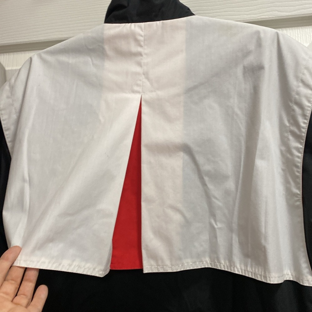 London Fog Black and White Windbreaker Jacket - Picture 6 of 11